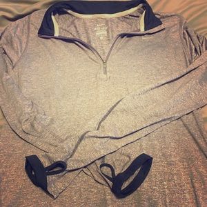 Nike dri fit long sleeve running shirt